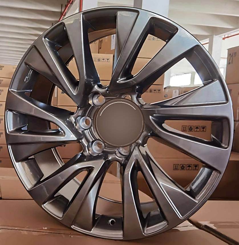 F87H871F 18 inch 6x139.7 wheel Bright Black