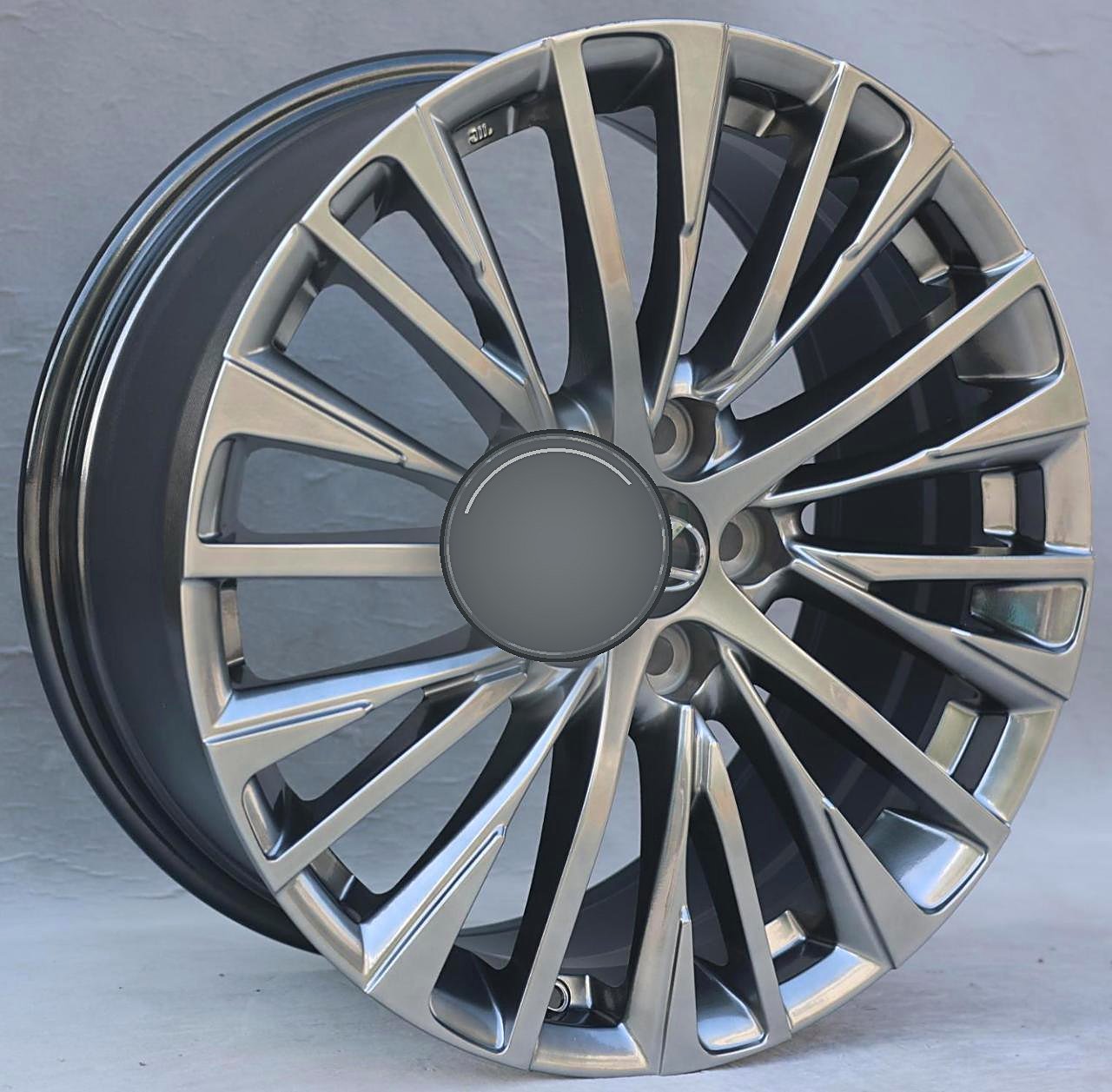 F66DX507 18 inch 5x114.3 wheel Bright Black