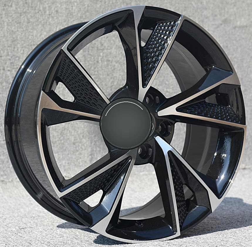 F33F117 18 inch 5x112 wheel Black+silver