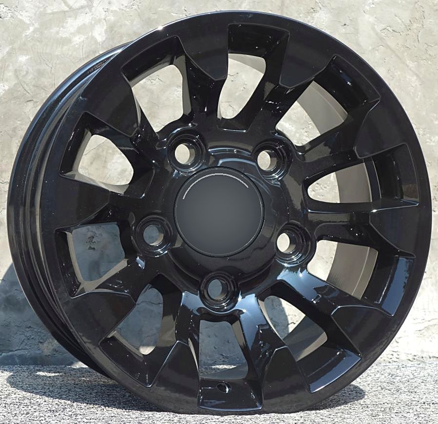 F80552 18 inch 5x120 wheel Semi-matte black